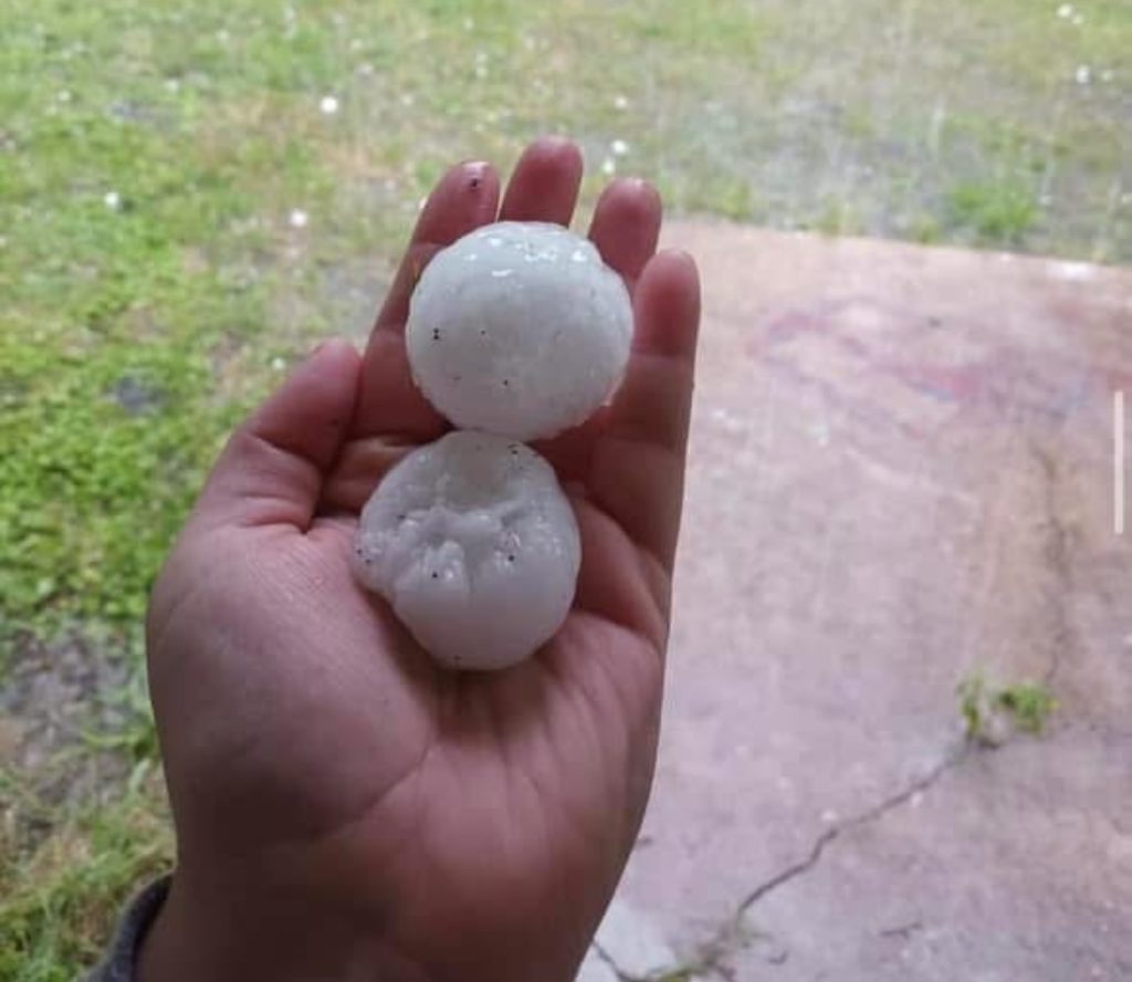 Golfball Sized Hail