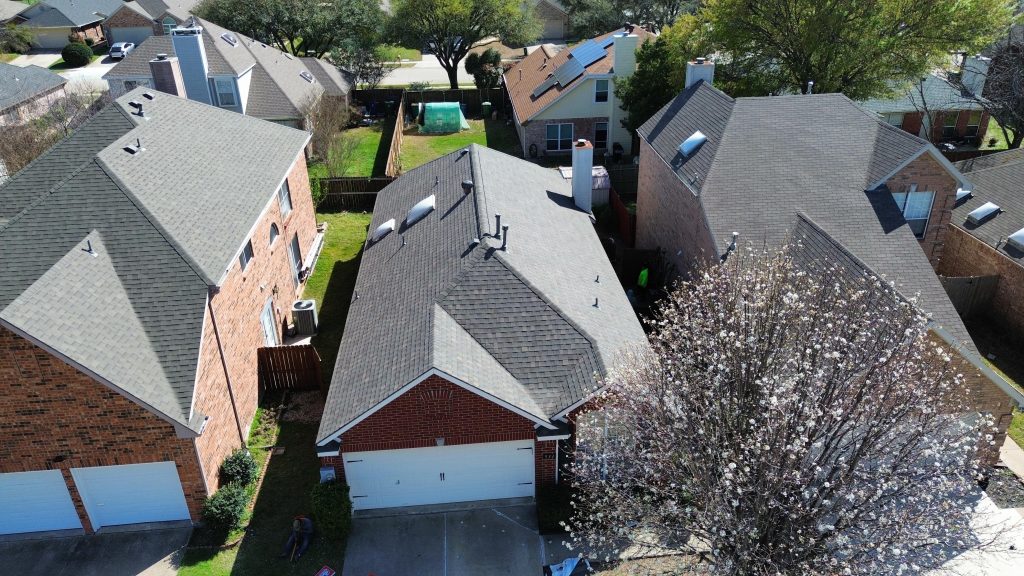 Roof repair in North Texas