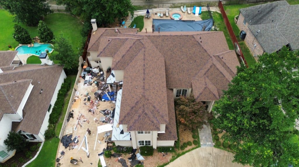 Roofing Inspection in Gunter